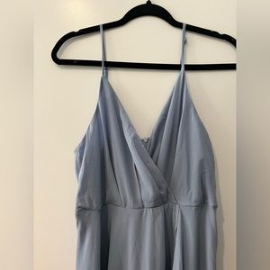 Dusty Blue Dress